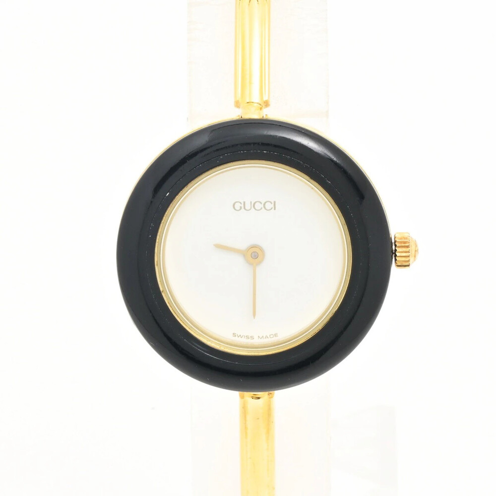 Gucci Bezel Watch 11/12.2 1****** Gold #366506G65B